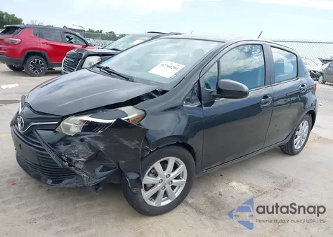 2015 Toyota Yaris Le из США, поврежденный, VIN VNKKTUD37FA038282